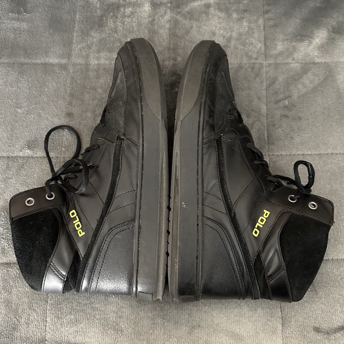 Mens Polo Ralph Lauren Levon Mid Snow Rain Winter Boots  display picture 1