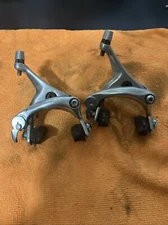 Shimano RSX Brake Caliper Set F + R 39-49mm Silver Side Pull Road Bike BR-A410