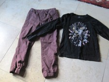 GAP boys lined burgundy joggers excellent condition free wes willy shirt