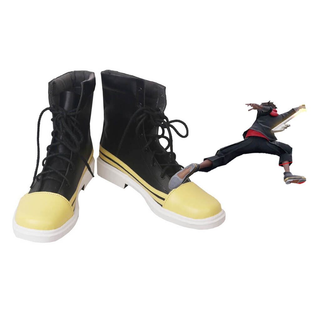 Kingdom Hearts IV Sora Shoes Cosplay Men Black Boots | eBay