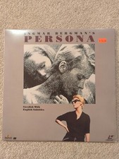 Persona Laserdisc New Ingmar Bergman