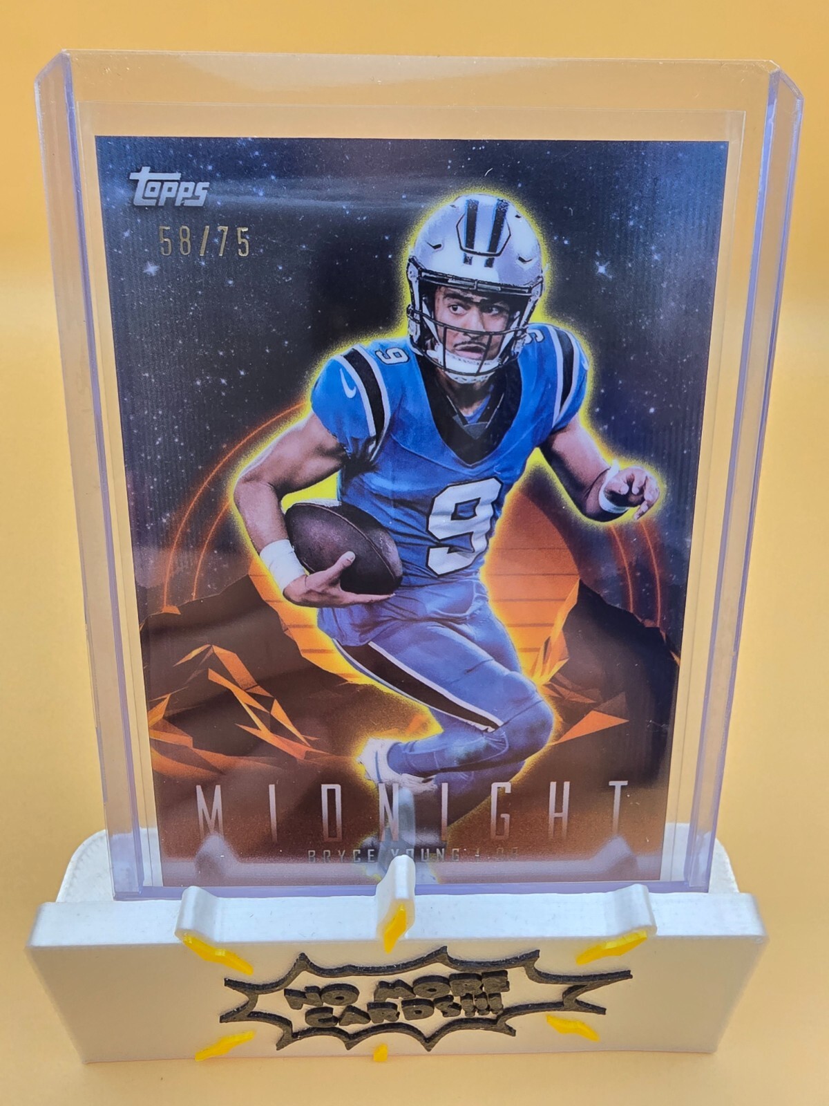 2024 Topps Midnight Bryce Young Orange /75