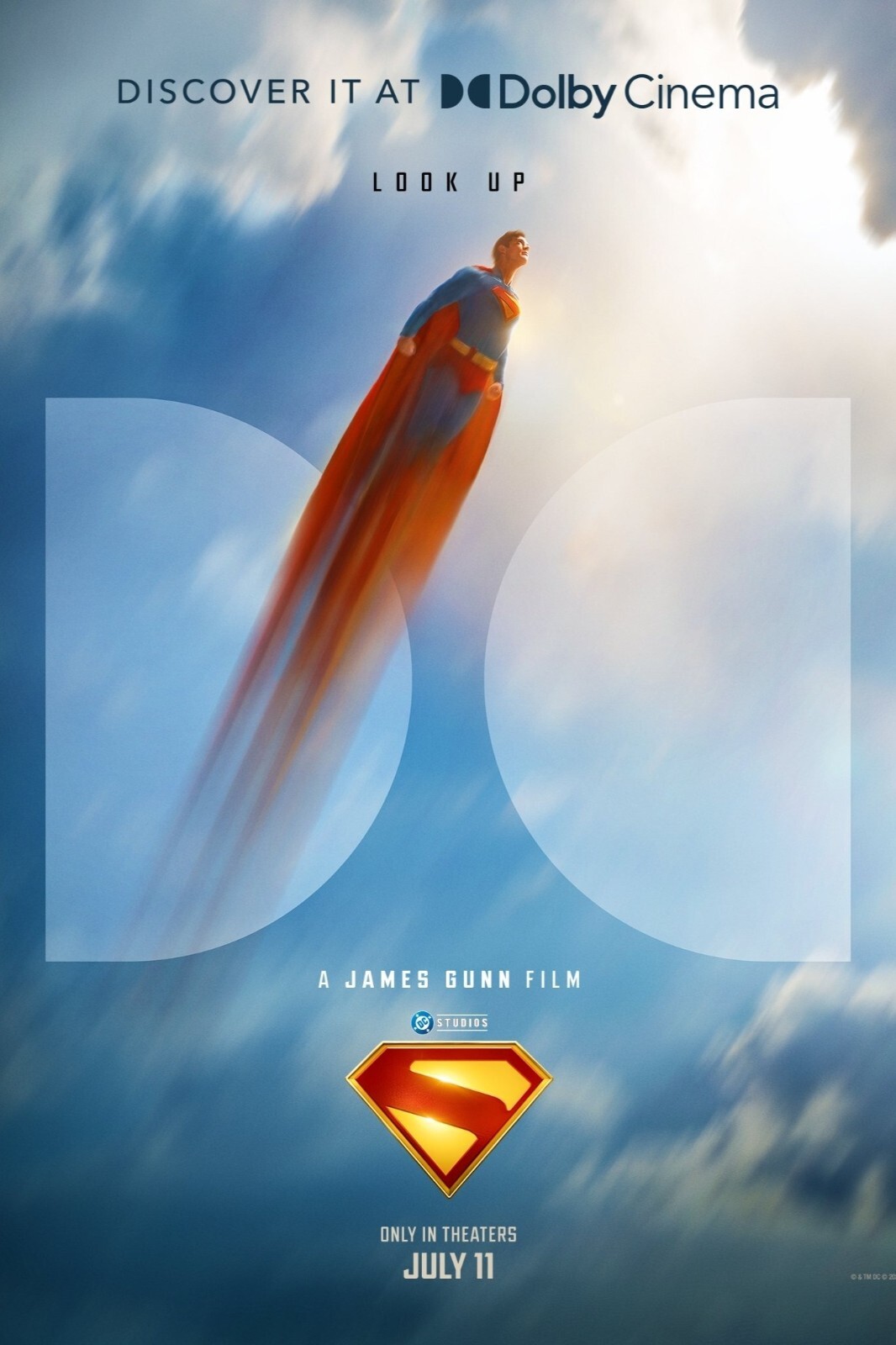 2025 Superman Poster Print 11X17 Clark Kent Lois Lane DC David Corenswet 🍿