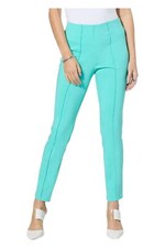 Nina Leonard Millennium Tummy-Smoothing Ankle Pant Aruba