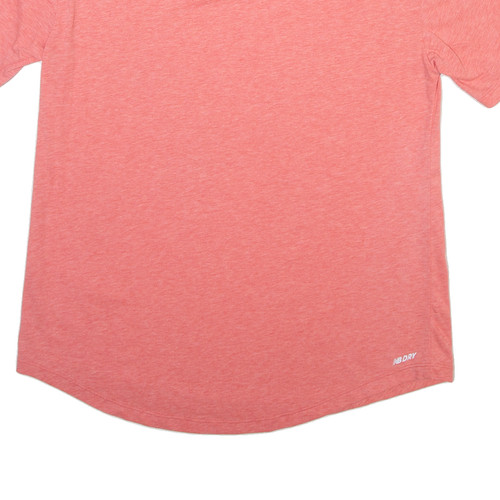 NEW BALANCE Womens T-Shirt Pink S - Picture 6 of 6