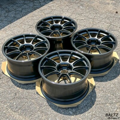 WedsSport TC105X 18x9.5 +45 5x120 EJ Titan Wheel Set/4 for Civic