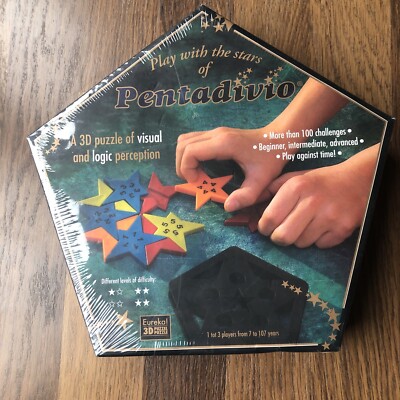 Pentadivo 3D Puzzle Familie Freunde Strategie Logik Spiel Eureka Brettspiele versiegelt