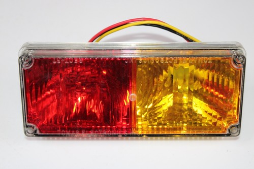 Tomar Waterproof Lamp RECT37HS Amber/Red - Picture 3 of 4
