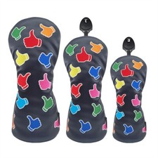 Thumb UP Design Golf Club Headcover Driver/Fairway Wood/Hybrid Head Cover 135H