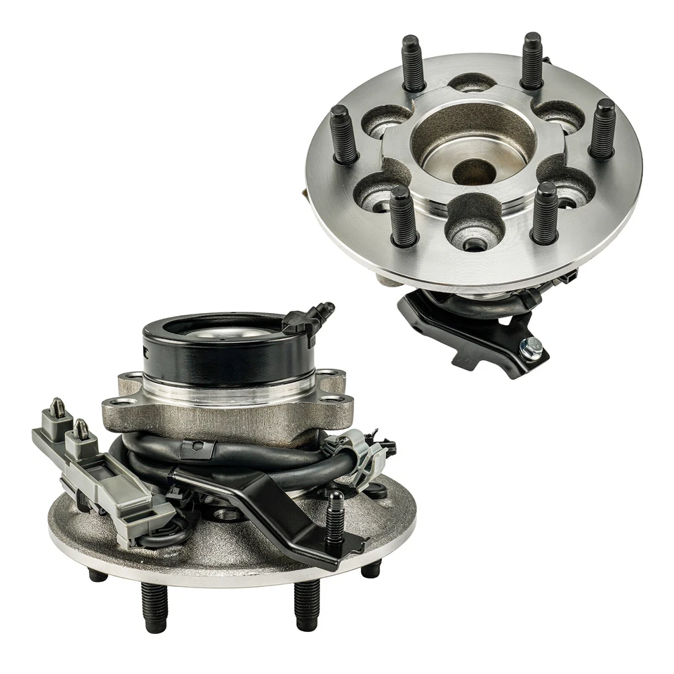 Conjunto de buje y cojinete de rueda delantera 2 piezas para Chevrolet Colorado Isuzu i-280 i-290 Foto 2 de 4