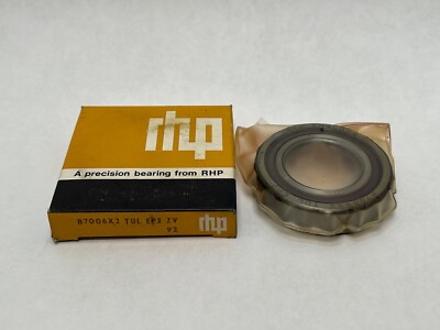 RHP 7006CTSULP6 Bearing 30x55x13 mm 7006C 7006-C-T-SUL-P6 England 2 Pcs