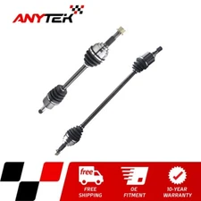 Pair Front CV Axle Shaft for 2013-2014 Nissan Tiida 2009-2011 Versa 1.6L Manual