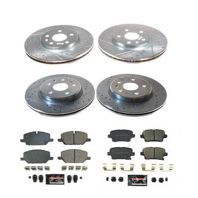 Disc Brake Kit Power Stop K8898 fits 20-21 Cadillac XT4