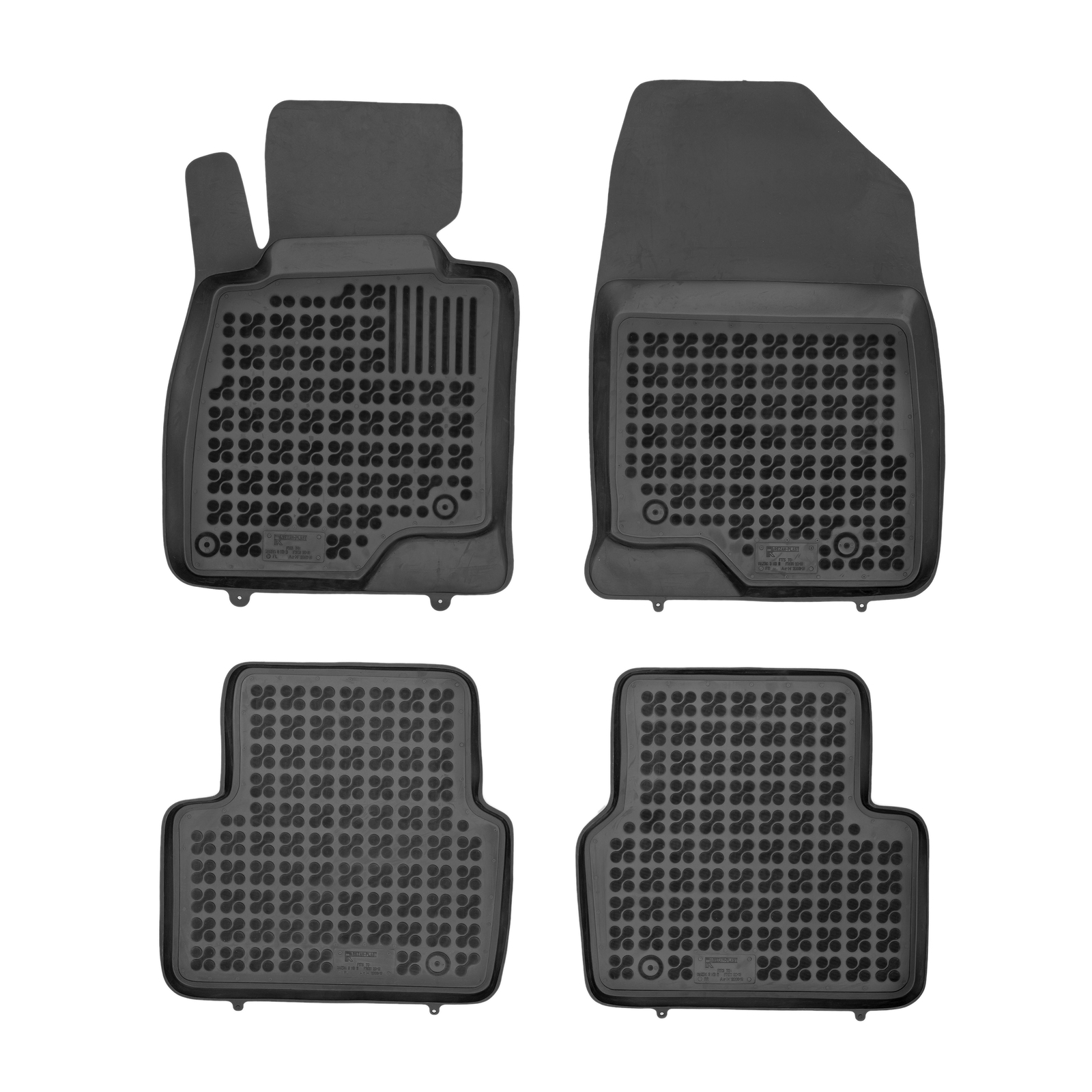 Tapis de sol en caoutchouc Rezaw-Plast sur mesure pour Mazda 3 III de 2013 à 2018