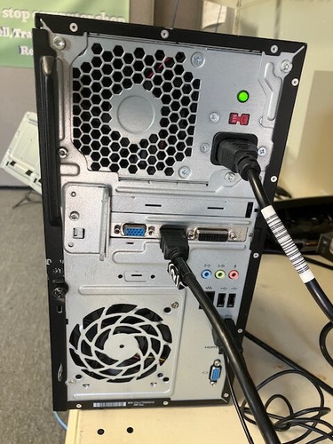 HP Pavilion 570-p054 Desktop PC i3-7100 12GB RAM 1TB HDD 128GB SSD GT 730 Win 11 - Picture 4 of 4