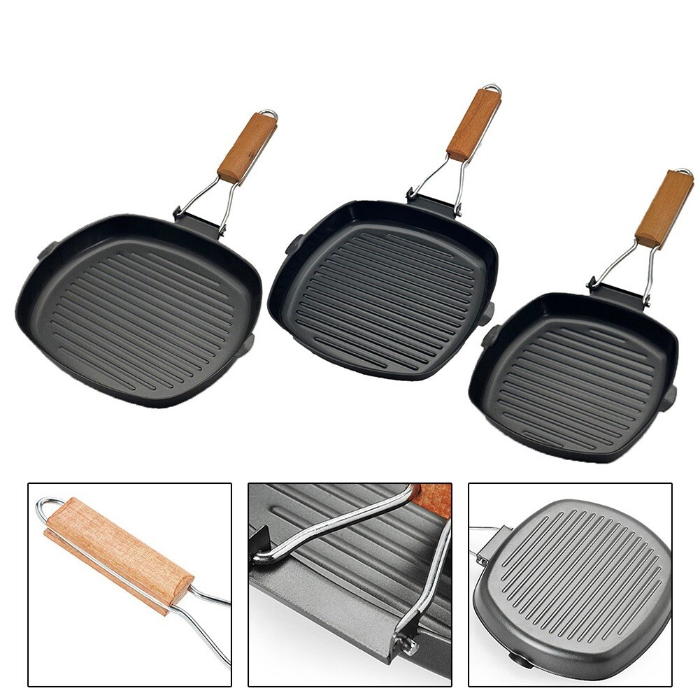 Parrilla plegable compacta para cocina de gas e inducción Chef's Best Friend