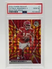 2020 Panini Mosaic - Patrick Mahomes II Reactive Gold Prizm #1   PSA Gem Mint 10