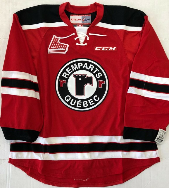 New Authentic Pro Stock CCM Quebec Remparts Hockey Player Jersey 54