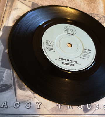 Madness : ''Baggy Trousers'' C/W  ''The Business'' 7'' Vinyl UK STIFF 1980 EXC/COND.