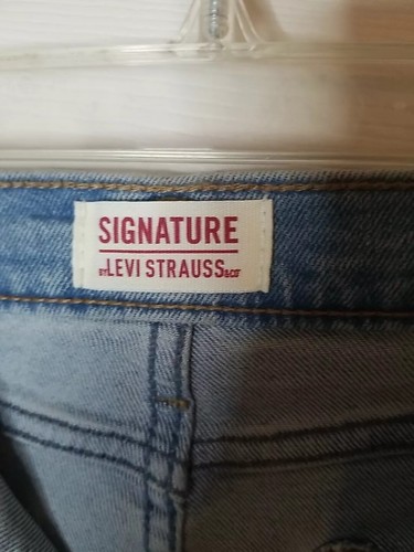 NWT Levis Strauss Signature Denim Cut Off Jean Shorts Girls Youth Sz 18 New - Picture 4 of 9