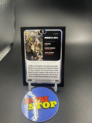 Carte Topps Star Wars 2023 - Exclusive New York Comic Con - SWNY-7 Sebulba