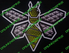 Autocollant Manchester Bee Mesh voiture fourgon ordinateur portable vinyle extérieur 
