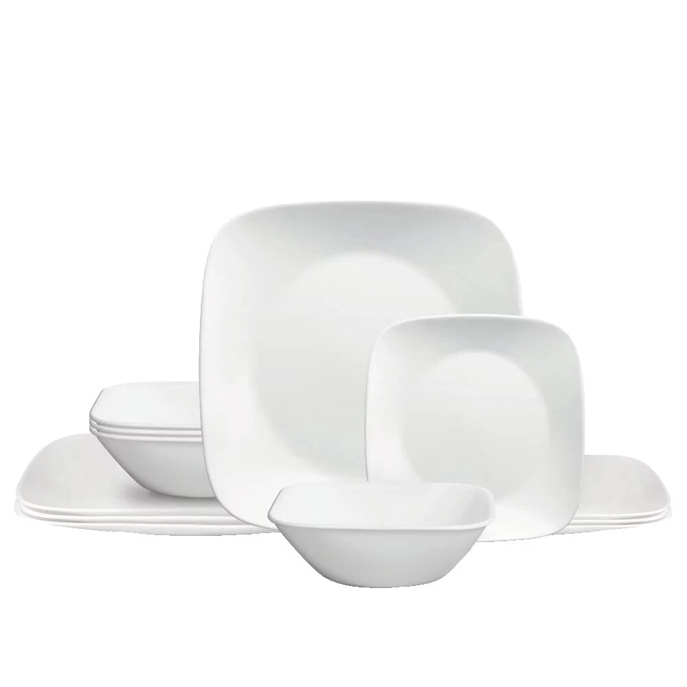 Gres Blanco Geométrico Dinnerware & serveware