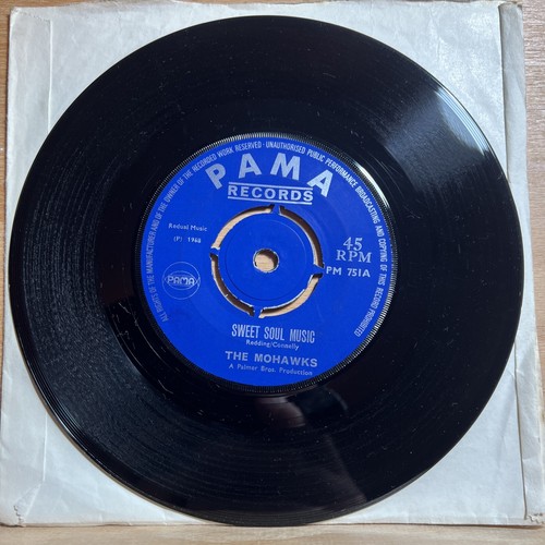 The Mohawks Sweet Soul Music 1968 Vinyl 7” Single Funk Soul Mod EXC