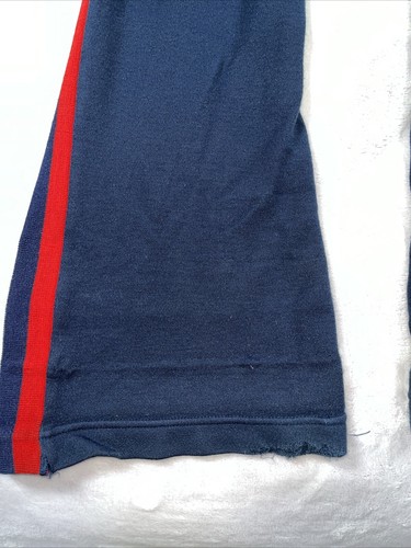 Izod Lacoste Vintage Track Suit Mens XL Jacket Pants Acrylic Triple Knit 80s - Picture 20 of 20