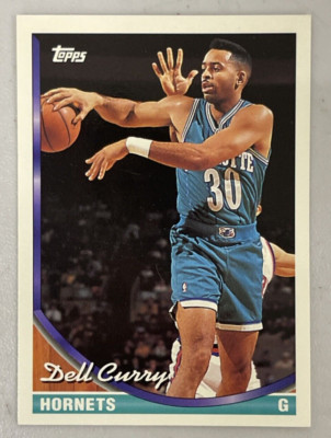 デル カリー　NBAカード 1993-94 Topps Basketball Card #070 Dell Curry Charlotte Hornets | eBay