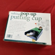 Golf Gadgets "Talking GOHER Pop-up Putting Cup "MAKE PUTTING PRATICE FUN!
