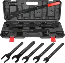 Fan Clutch Removal Tool Kit, Fan Clutch Wrench Set 22 36 40 47 51 MM w