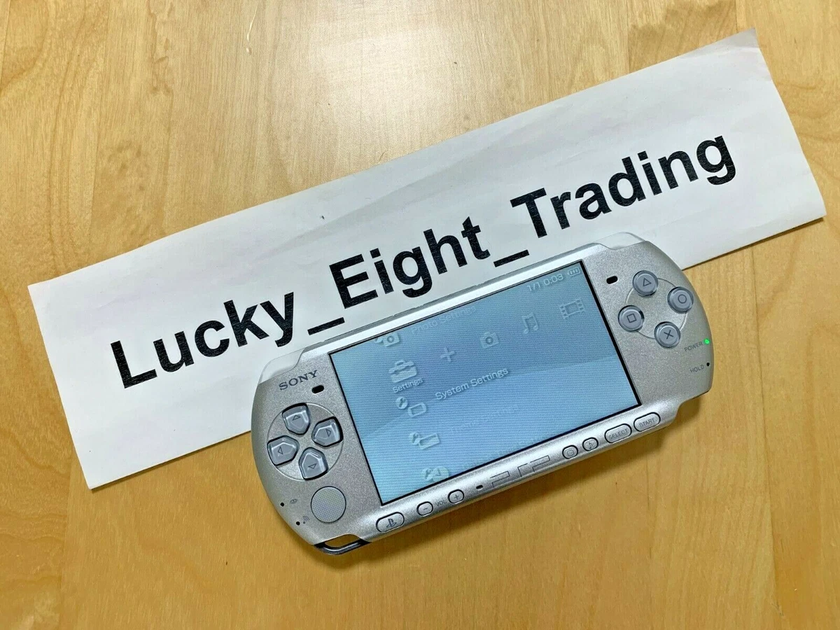 PSP 3000 Mystic Silver MS Console only No Battery [H]