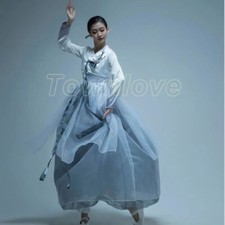 Women Korean Dress Improved Korean Court National Dance Cosplay Dresses Hanbok