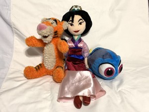 Tienda Disney Princesa Disney Mulan Tigger Y Bebe Dori Peluche Peluche Munecas Ebay