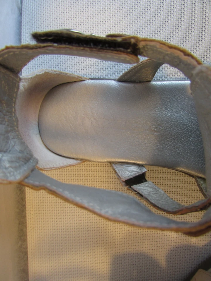 sandales  pataugas cuir taupe 36 - Photo 2/4