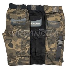 Men's Casual Utility Cargo Jogger Pants Tapered Camo Pants JG3027 JG3031 JG3030