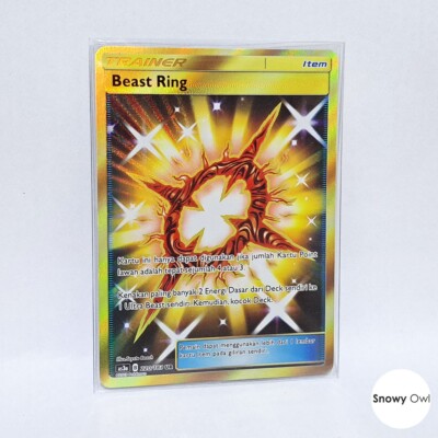 Beast Ring 220/183 UR AS3a Sun & Moon Pokemon TCG Card Indonesia