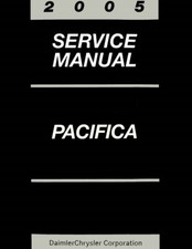 2005 Chrysler Pacifica Factory Shop Service Manual
