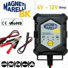 MANTENITORE DI CARICA BATTERIA MAGNETI MARELLI MOTO AUTO MANTENIMENTO 6V 12V 1AH