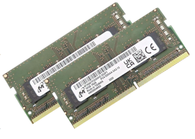 32GB Micron 2x 16GB RAM DDR4 3200 Mhz PC4-3200AA SO DIMM
