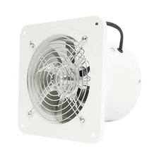 Exhaust Fan Wall Mounted Vent Fan Wall Mounted For Attic Garage Kitchen 2600RPM