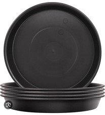 Round Plant Pot Saucer Plastic Deep Water Drip Tray 30, 35, 40, 45cm Hydroponic