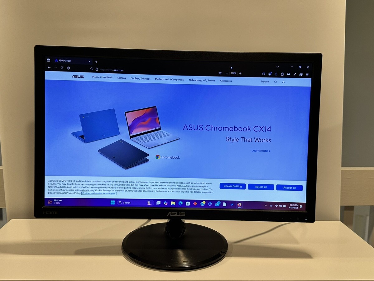 ASUS - 【USED】ASUS VP228HE ASUS VP VP228HE 21.5 inch Widescreen LED Gaming Monitor