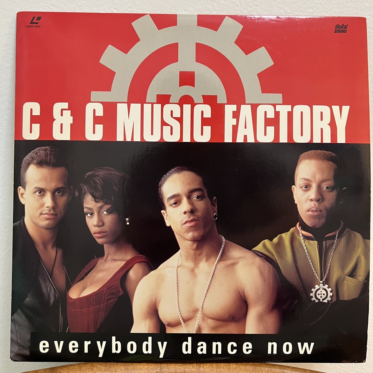 C+C Music Factory - Everybody Dance Now (Laserdisc, 1991) -Tested