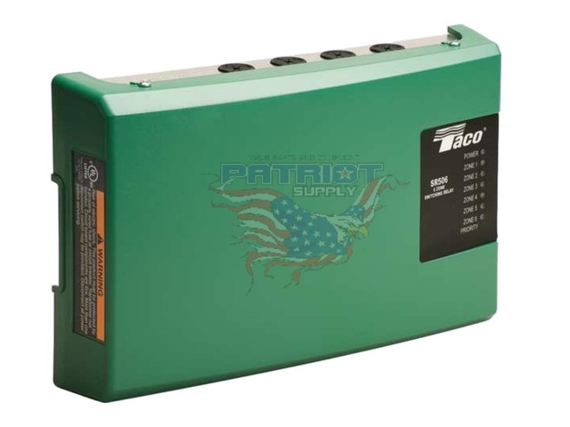Taco SR506-4 Switching Relay - 6 Zone with Priority for sale online | eBay