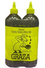 Graza Sizzle Extra Virgin Olive Oil Twin Pack 2 x 750ml Squeeze Bottles