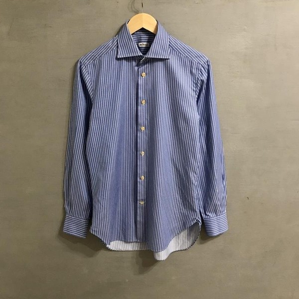 Men Kiton Shirt White Cotton 38 / M / 46