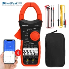 Digital Clamp Meter Multimeter AC/DC Amp Volt Current Temp NCV Tester 4000 Count