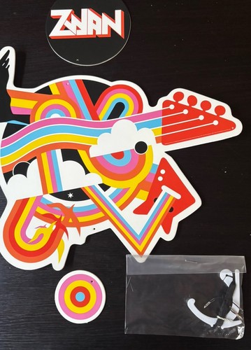 ZWAN Display Mobile Official Merch -Smashing Pumpkins Never Used + Free ZWAN CD - Picture 5 of 6